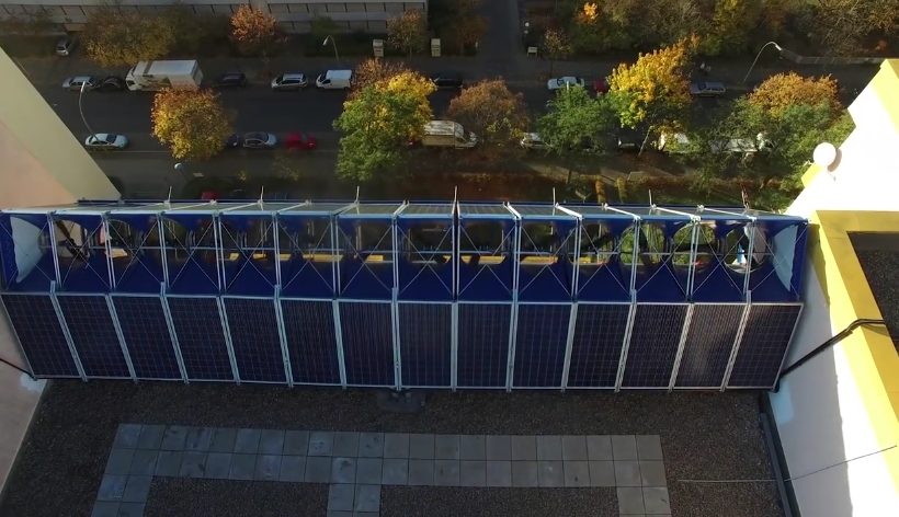 Как скрестить солнечные панели и ветряк для снабжения энергией многоэтажек придумали в Германии