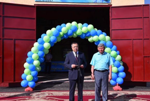 Новая ГЭС запущена в Южно-Казахстанской области